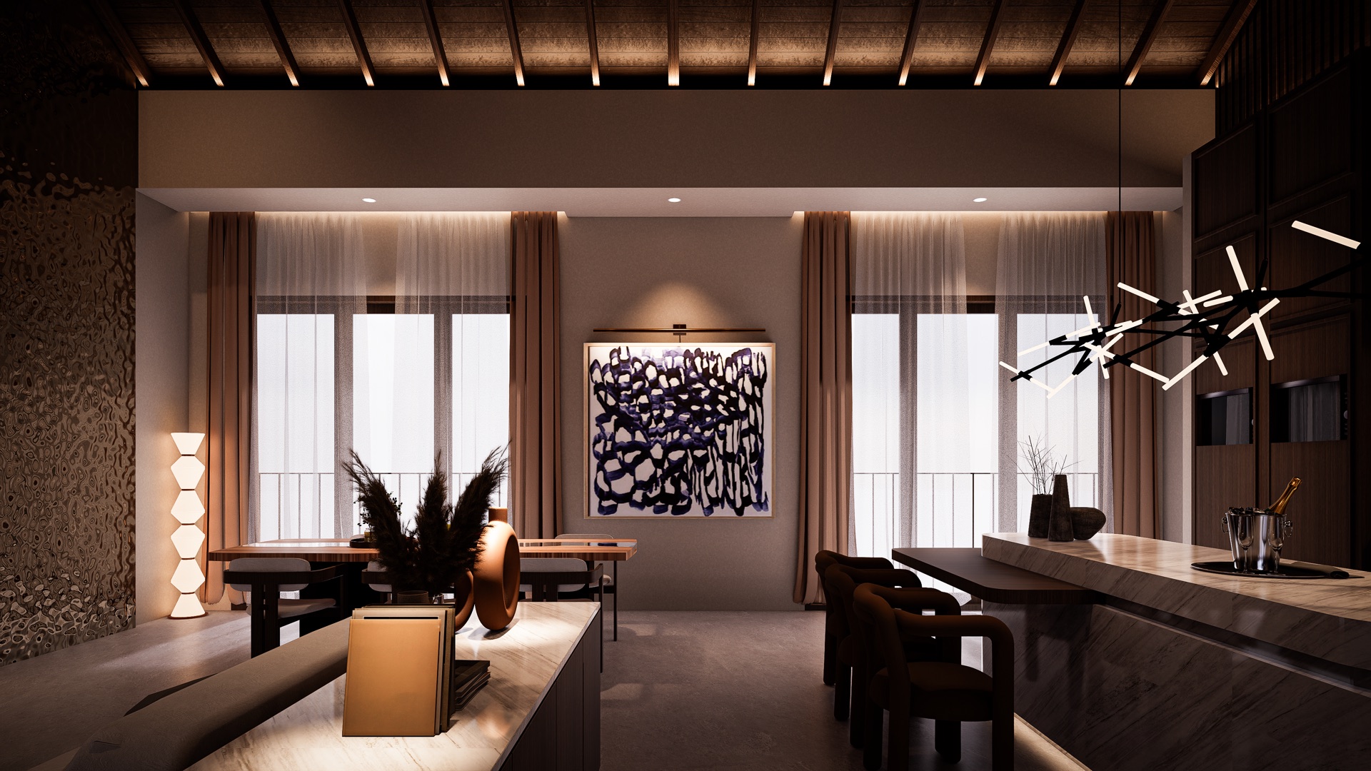 Two Bedroom Apartment interior